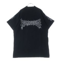 BALENCIAGA (バレンシアガ) DARKWAVE TEE オーバーサイズ 半袖Tシャツカットソー ブラック 739028