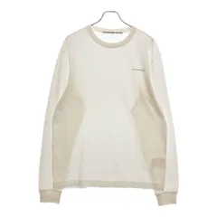 ALEXANDER WANG (アレキサンダーワン) ワンポイントロゴ長袖Tシャツ カットソー ホワイトのサムネイル