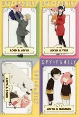 【中古】ポストカード 全4種セット ポストカード 「SPY×FAMILY サマーフェア 2023 in アニメイト」 対象商品購入特典