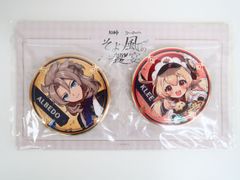 ショウ＆胡桃 缶バッジセット 「原神×SWEETS PARADISE 岩華聚餐」 未開封】魈/胡桃 キービジュアル 缶バッジ 原神×SWEETS PARADISE