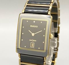 【訳あり品 】RADO ラドー DIASTAR 160.0281.3N クォーツ 腕時計 稼働品