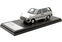 【中古】ミニカー 1/43 NISSAN PRAIRIE JW-G 1982(ホワイト×シルバーM) [HS294SL]のサムネイル