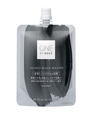 ONE BY KOSE ダブル ブラック ウォッシャー ( 140g )グリーンフローラル
