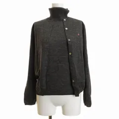 ポールスミスウィメン Paul Smith WOMEN ニット カーディガン 長袖 アンサンブル 無地 M グレー /NYのサムネイル