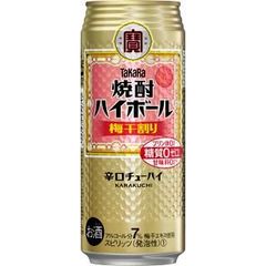 宝 焼酎ハイボール 梅干割り 500ml×2ケース/48本