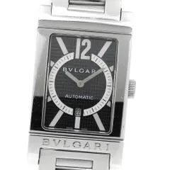 ブルガリ BVLGARI RT45S レッタンゴロ デイト 自動巻き メンズ _913642