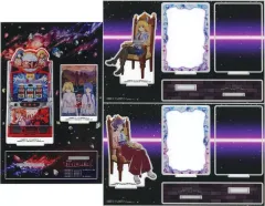 【中古】アクリルスタンド・アクリルパネル 全3種セット ジオラマコレクション 「WEBくじ パチスロ L ひぐらしのなく頃に 業」 D賞