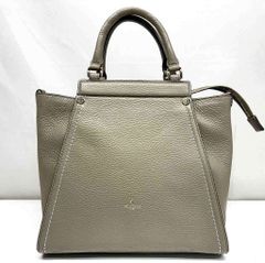 s24t-0407a【中古】PELLE BORSA ハンドバッグ ショルダー リュック 3way ベージュ ペレボルサ レディース