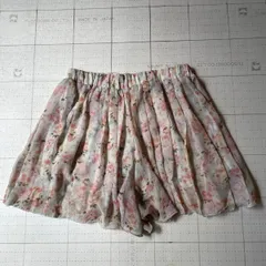 ト2509-②-5165  ロディスポット　LODISPOTTO シフォンミニキュロット　M
