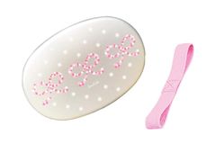アルミお弁当箱280ml（ポリエチレン内ブタ付、ゴムバンド付）フラワーリボン柄 日本製