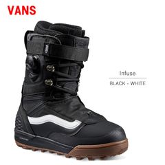 24-25 VANS SNOWBOARD BOOTS Infuse バンズ スノーボード ブーツ インフューズ BLACK WHITE MEN‘s model