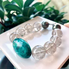 パワーストーン　天然石　パイライト　水晶入りクラスター　109g　 No.207 パワーストーン天然石パイライト水晶入りクラスター109g No.207