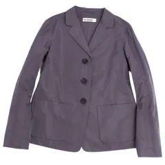ジルサンダー JIL SANDER ジャケット テーラードジャケット シングル 無地 背抜き アウター レディース 34(S相当) グレーのサムネイル
