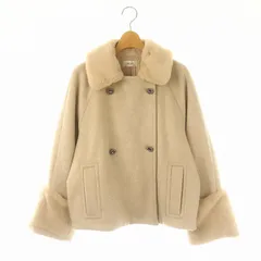 デイシー deicy エコファービジューコート アウター ダブル ショート F オフベージュ /HK ■OSのサムネイル