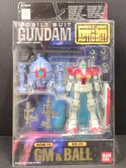 モビルスーツインアクション ジム＆ボール　未開封品　初版 バンダイ 商品・サービスサイト | MOBILE SUIT IN ACTION!! ジム