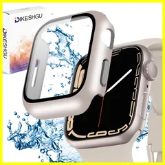 【特価商品】for Apple Watch 防水ケース Series7/Series8 41mm/45mm アップルウォッチ シリーズ7/8用保護カバー ガラスフィルム 【2022防水設計】DIKESHGU 一体型 PC素材 タッチ感良好 アップルウォッチ第7