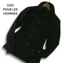 00s archive 5351pour les hommes シャツ ノンステッチ ジャージ カジュアルドレスシャツ｜5351POUR LES