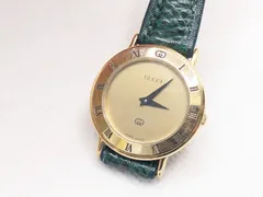 ⭐【超美品】グッチヴィンテージ3000.Lゴールド腕時計(新品電池稼働品) 稼働 GUCCI グッチ 3000M 腕時計 ヴィンテージ ゴールド ベゼル