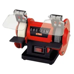 藤原産業 E－Value ミニベンチグラインダー EBG-75 金属 研削 研磨 バリ取り 金属 プラスチックのツヤだし 道具の手入れから 工作 ホビーのサムネイル