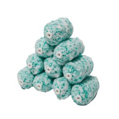 2インチ ミント 15mm 混毛 10本 マイクロファイバー セット ローラー 塗装 ミニスモール ペイントローラー ハケ市