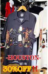 残り1点‼️Houston ヒューストン●半袖　シャツ　Ｍ　ＸＬ　半袖