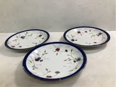 08.0017 NARUMI ナルミ ボーンチャイナ 小皿 3枚セット