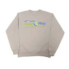 【最終値下げ SALE】Champion チャンピオン スウェット プリント 裏起毛 ベージュ系 XL　B202507