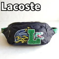 期間限定値下げ！【新品未使用】海外購入LACOSTE ラコステ　ボディバッグ LACOSTE ラコステ ザ ブレンド モノグラムプリント ボディバッグ