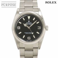 ロレックス ROLEX エクスプローラー1 114270 F番 メンズ 腕時計 ブラック オートマ 自動巻き ウォッチ Explorer 1 90288614