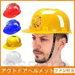 防災ヘルメット 空調ヘルメット ソーラー ファン付き 扇風機 ヘルメット 保護ヘルメット 太陽エネルギ 電池不要 日焼け止め 夏用のサムネイル