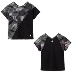 【送料無料】【5999円均一】 le coq sportif（ルコック）レディース・ウィメンズ テニス ゲームシャツ テニスウェア|2wayゲームシャツ|レディース 吸汗速乾 UVカット 2wayゲームシャツ／レディース（LN4FHT20L）QTWXJA02