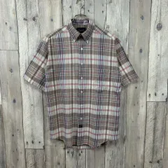 THE ARROW COMPANY 90s アロー 半袖 チェック シャツ M