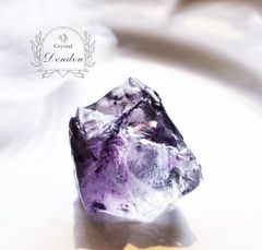 アンダラクリスタル 　大粒パープル×クリア×エンジェルオーラ〔sa3461〕