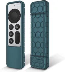 Fintie for Apple TV 4K 第3世代 2022/2021 / TV HD リモコンカバー シリコン保護ケース 軽量 滑りとめ 耐衝撃 握りやすい Siri Remote 専用保護カバのサムネイル