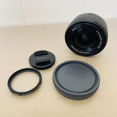 SONY E PZ 16-50mm F3.5-5.6 OSS SELP1650 キャップ、フィルター付属　C2953