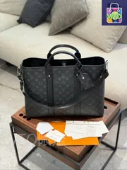 【今日特価】LV ルイヴィトン メンズ ビジネスバッグ レザー オフィスバッグ（43×34×17.5cm）-WTO輸入