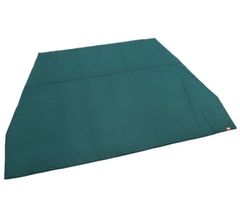 Coleman(コールマン)２ルームハウス用テントインナーマット　約310(前)×230(後)×230㎝　※裏面のみ多数破れあり