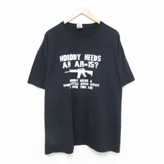 XL/古着 半袖 Tシャツ メンズ メッセージ 大きいサイズ クルーネック 黒 ブラック 25jul15 中古
