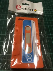Apple iPhone 5 5S SE スマホケース　カセットテープ　オレンジ