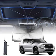zoesマルチシェード前後セット(三菱アウトランダーPHEV5 LA-GG3W)
