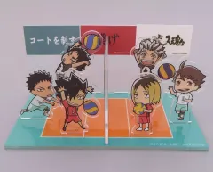 【中古】アクリルスタンド・アクリルパネル [単品] 集合 アクリルジオラマ 「ハイキュー!!×しまむら 福袋6点セット(音駒高校/2024)」