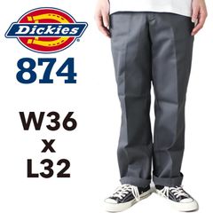 送料無料!新品Dickies ディッキーズ874 チャコールグレーW34 L32