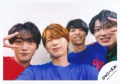 【中古】生写真(ジャニーズ) HiHi Jets・美 少年/井上瑞稀・作間龍斗・佐藤龍我・藤井直樹/横型・バストアップ/「ALL Johnnys’ Jr. 2023 わっしょいCAMP! in Dome」セルフィー/公式生写真