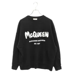 ALEXANDER MCQUEEN スカル刺繍　スウェット　マックイーン　MCQ Alexander McQueen スカル刺繍 スウェット グレー メンズ 52