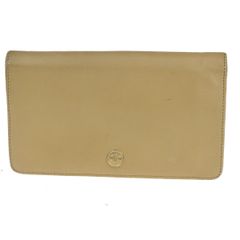 CHANEL シャネル 財布 ココ ボタン 二つ折り 財布 レザー ベージュ 60KA506