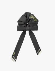 Bibiy DOLLY HAIR RIBBON シュシュ　表記なし　グレー