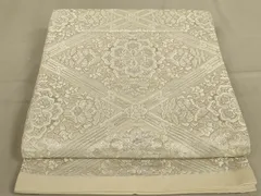 【新品未使用美品❣️】さがら刺繍　六通　正絹袋帯 2025年最新】袋帯 未使用の人気アイテム - メルカリ