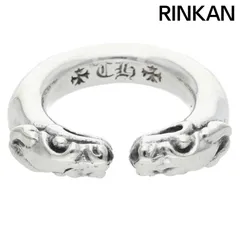 【あんしん鑑定付き】クロムハーツ ダブルドック シルバーバングル CHROME HEARTS クロムハーツ（原本有） BANGLE DOUBLE DOG