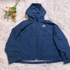 adidas 女の子　130  アウター　ウィンドブレーカー　ジャケット　パーカー　上着　ジャンパー