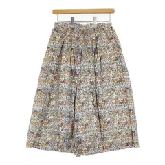 YAECA リバティ キュロットスカ一ト YAECA (ヤエカ) WRITE CULOTTES LIBERTY / ライトキュロットリバティ